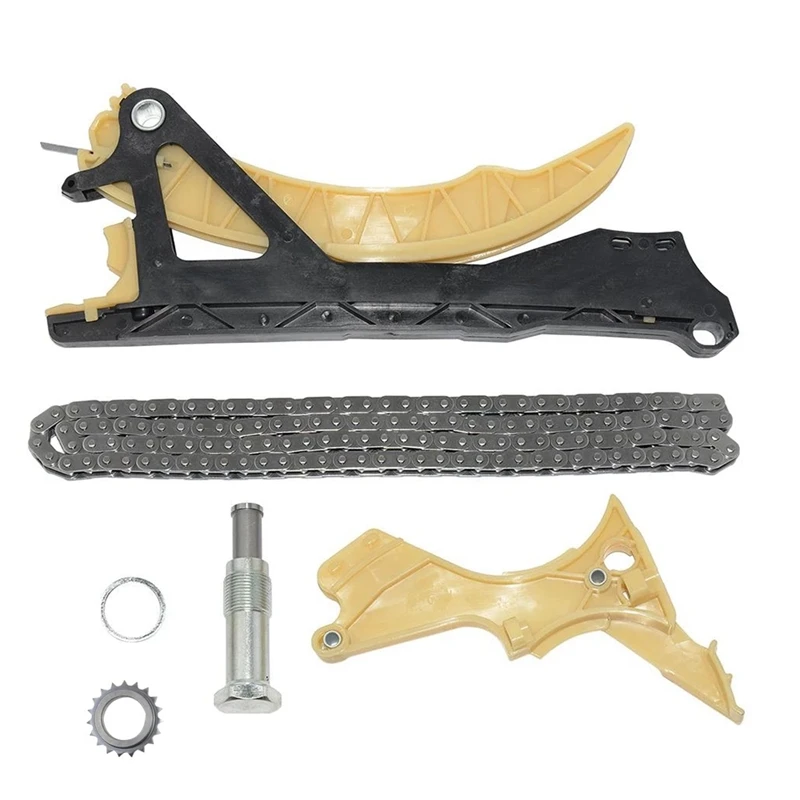 

Направляющая натяжителя двигателя, комплект для ремонта цепи синхронизации двигателя, подходит для BMW 3 серии E46, E60, E81, E82, E83, E84, E85, E87, E88, E90, E92, E93, 1 компл.