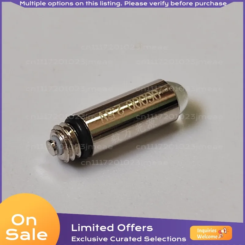 For Welch Allyn 06000-U HPX060 2.5V Halogen Fiber Optic Laryngoscope Bulb ENT Lamp