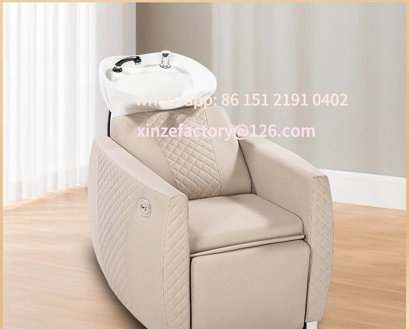 

Customizable salon beauty salon semi-reclining electric lift leg lift massage hair treatment shampoo bed barber shop special