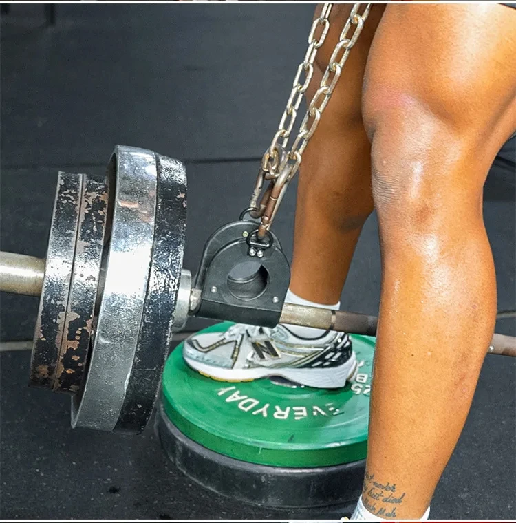 U-Clips Langhantel-zu-Landmine-Adapter Landmine-Gurt-Kniebeugen T-Bar-Rudergreifer Langhantel-Clip für Fitnessstudio und Zuhause Hufuch – Detail 1
