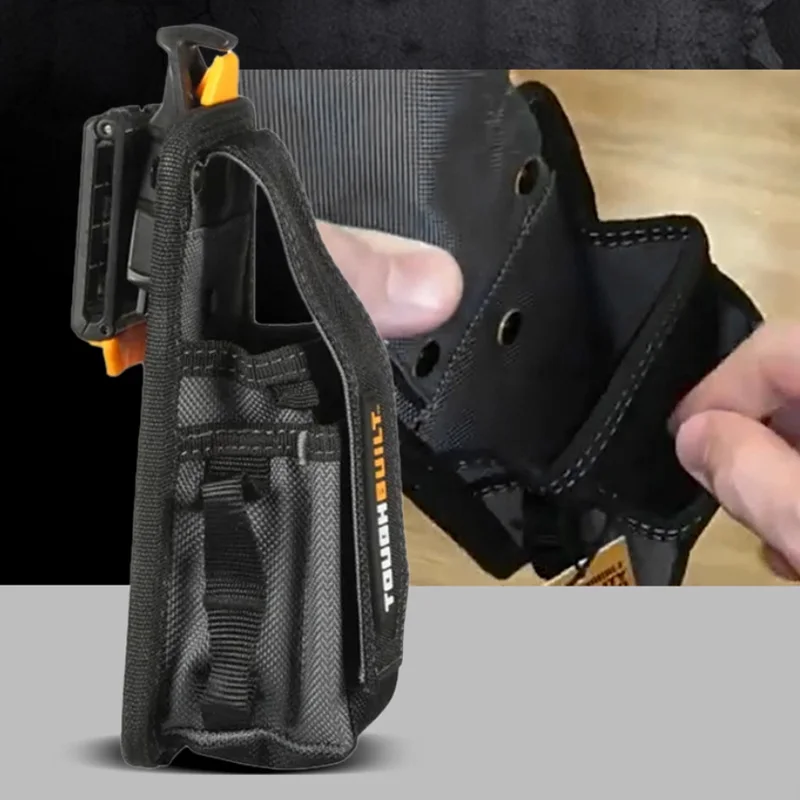 TOUGHBUILT TB-CT-34-B Electrical Tool Pough For Meter/Tester Instrument Storage Hang Up Tool Waist Bag