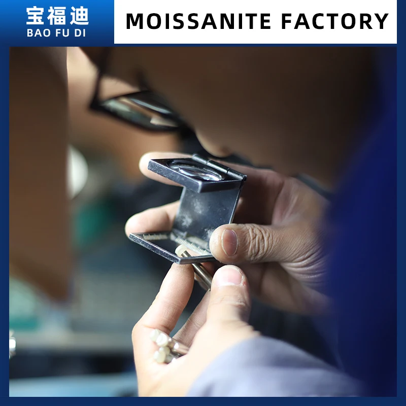 Pear cut D Color VVS1 Clarity Moissanite Loose Diamond