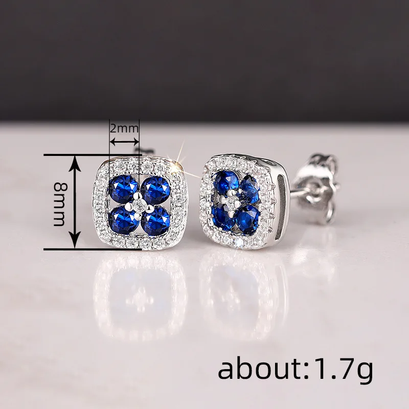 2026 Graceful Female Engagement Earrings with Brilliant Zirconia Chic Jewelry Elegant Lady Wedding Ceremony Accessories Gift