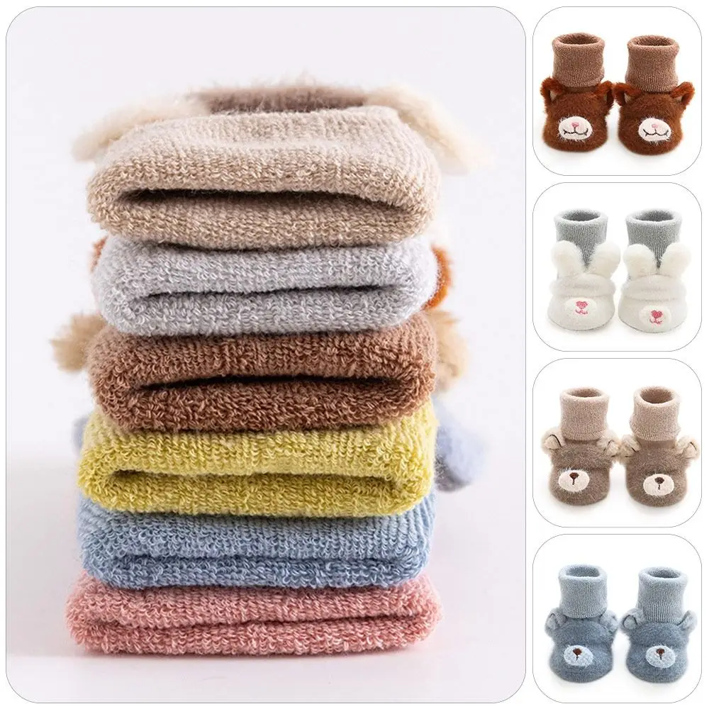 

Fashion Winter Baby Socks Soft Warm Toddler Socks Thicken Cute Cartoon Floor Socks Boys Girls