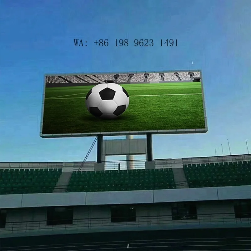 Ultra HD Full Color Outdoor LED Display IP65 Waterproof Fixed Installation High Brightness Panel for Stage Commercial