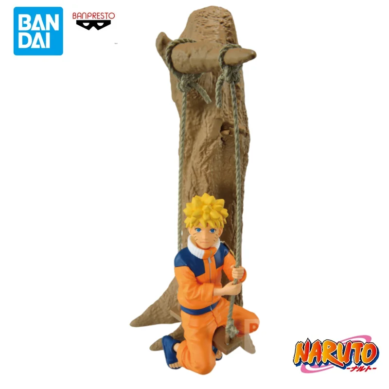 

В наличии Модель Куклы Bandai Совершенно новая в штучной упаковке Banpresto Naruto Uzumaki Naruto Персонажи аниме Коллекционный гаражный комплект Фигурка