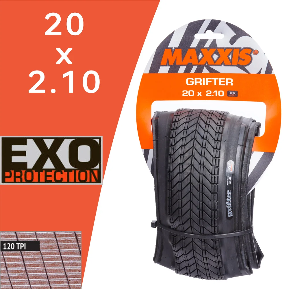 MAXXIS GRIFTER Folding BMX Bicycle Tire 20x1.85/2.10/2.30/2.40