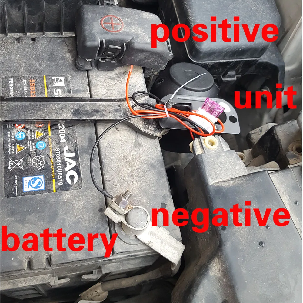 Car Alarm Universal 12Volt Automobile Protecting System Device 7-Levels Sensitivity Vehicle Alarm System with Remote Controllers