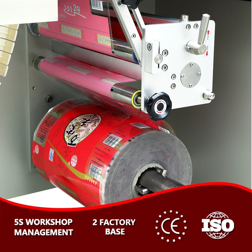 AP-350 Automatic Multi Function Horizontal Pillow Bag Flow Wrap Packing Machine for Biscuits Bread