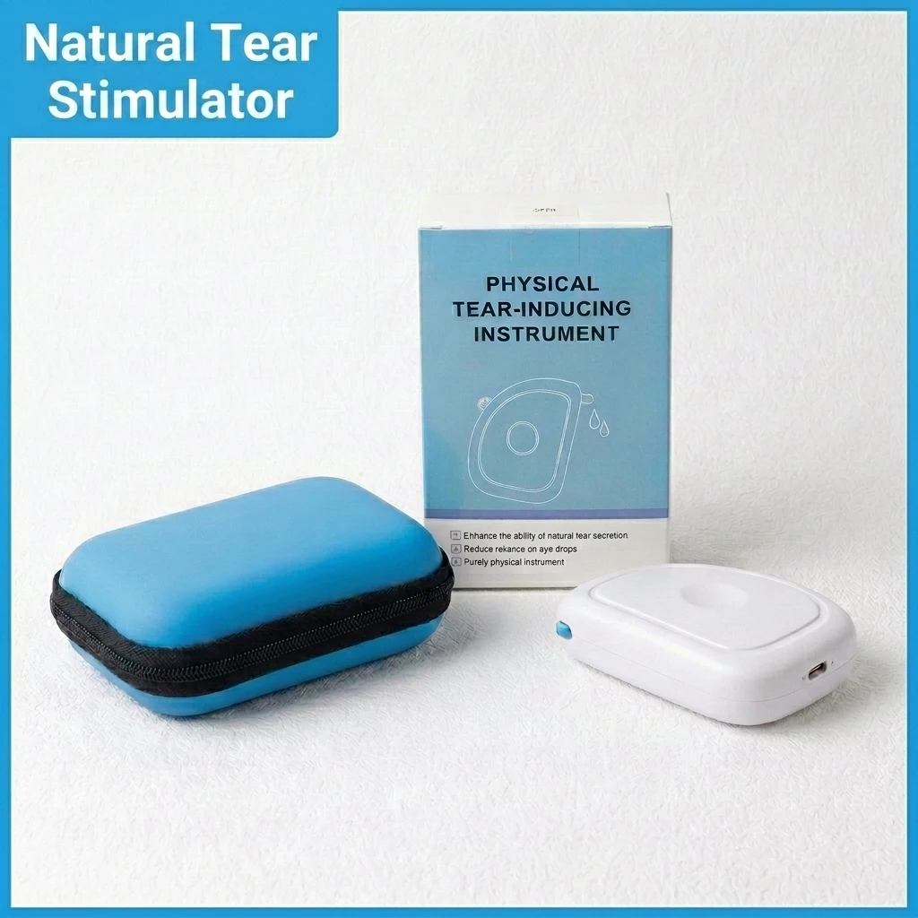 Tear-inducing Eye Massager Relieve Dry Eye Symptoms Heated Eye Care Device Vibration Massage For Sore Tired Eyes