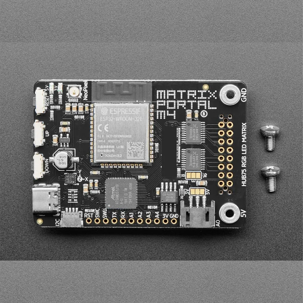 esp32-wroom-32e-development-board-hub75-rgb-led-matrix-driver-module-for-arduino-diy-smart-display
