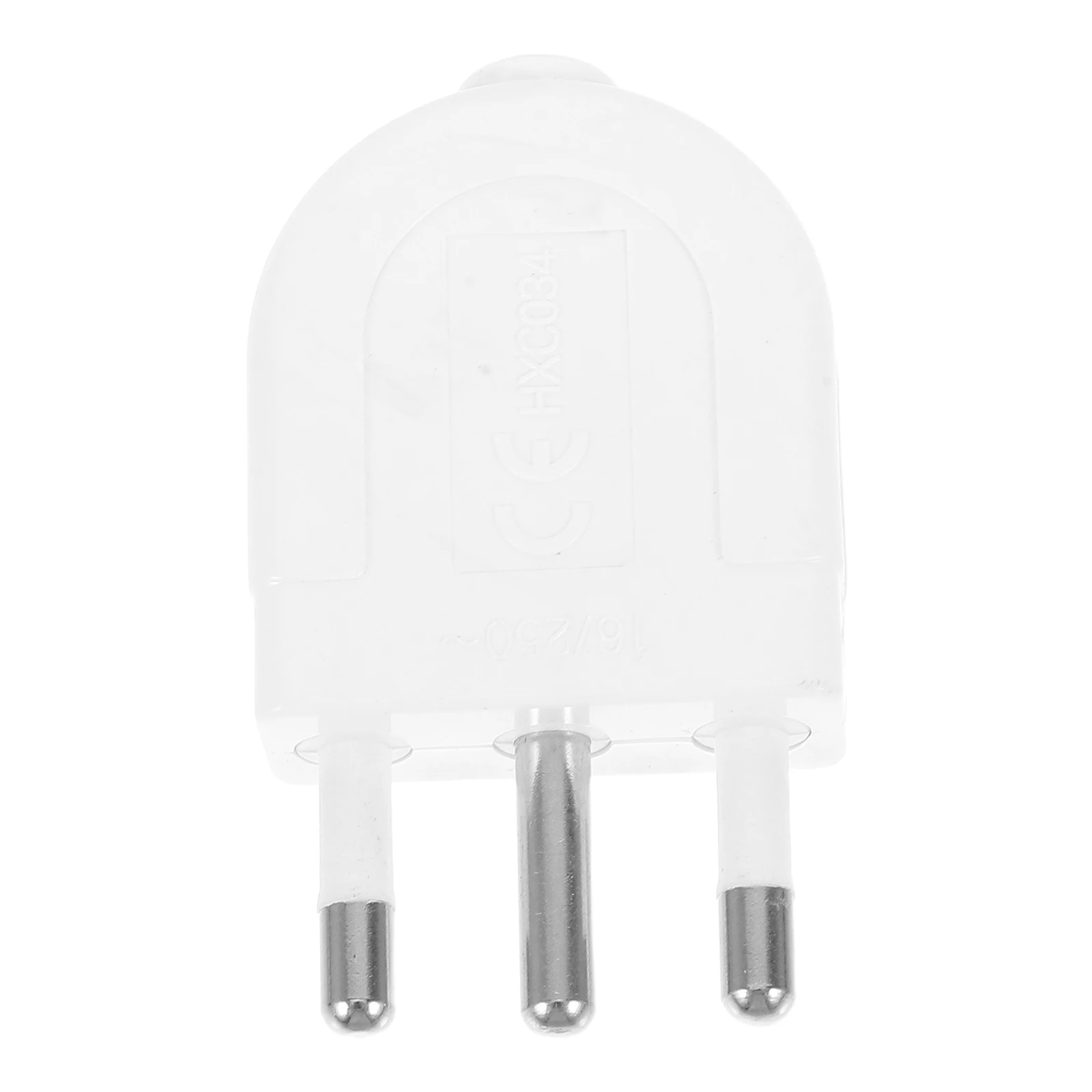 محول القابس الإيطالي مخرج طاقة 3 دبابيس مستديرة قابلة للفصل 16A البلاستيك ذكر الأرض الشق استبدال إيطاليا القياسية آمنة