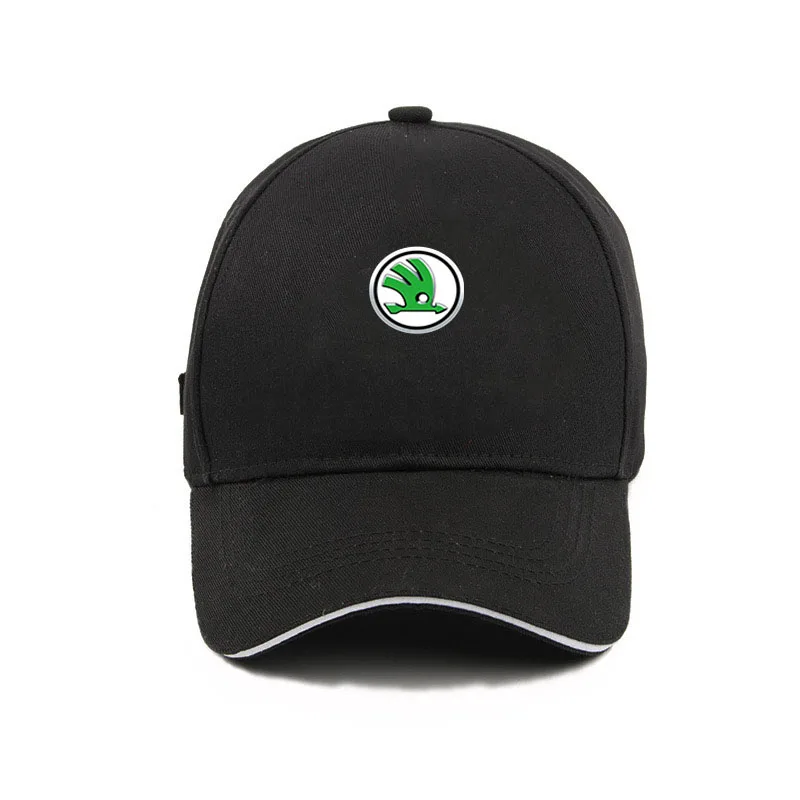 For Skoda Octavia Superb RAPID FABIA KAMIQ  Car Fashion Casual Adjustable Baseball Caps Summer Unisex. Outdoor Sport Trucker Cap