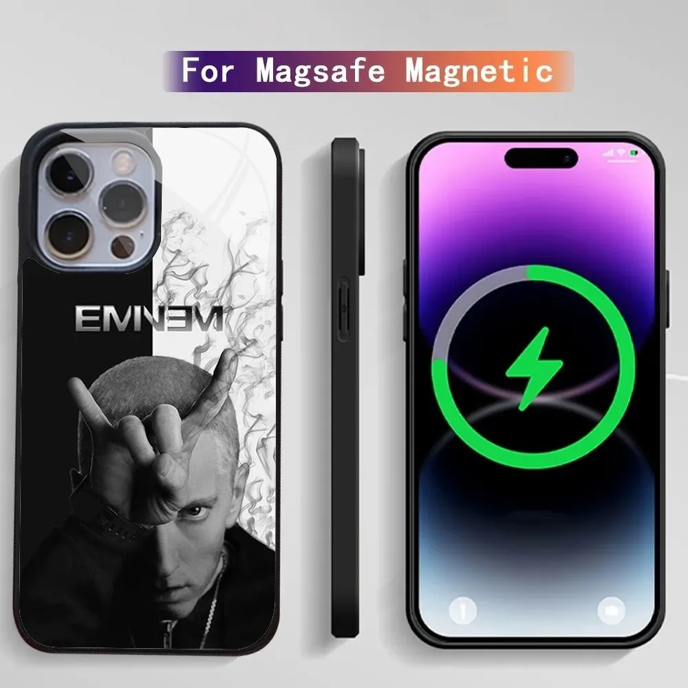 Marshall Mathers Eminem Phone Case For IPhone 15 14 13 Pro Max 11 12 Mini Alex Mirror For Magsafe Wireless Charging Cover