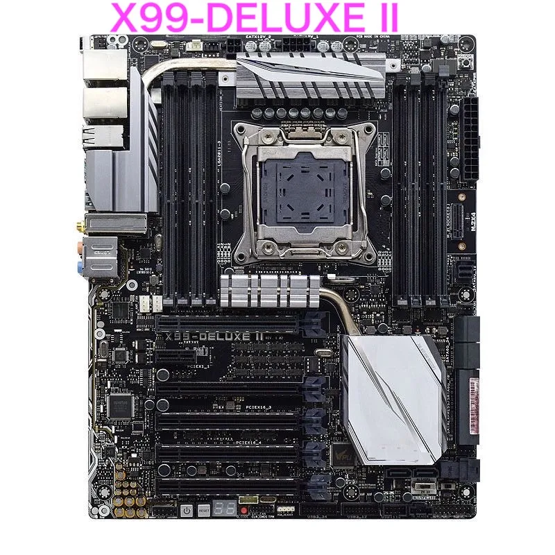 

Подходит для материнской платы ASUS X99-DELUXE II, системная плата M.2 LGA 2011 V3 DDR4 ATX X99, протестированная на 100%, ОК, Полная работа