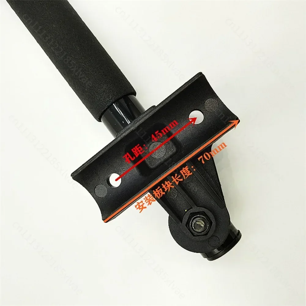 Foldable Reinforced Wheelchair Armrest Kit, Durable Arm Support Spare Part for Wheelchair DIY Modification