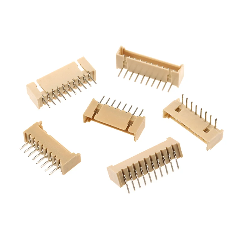 

100PCS XH 2.54 Socket Connector 2P 3P 4P 5P 6P 7P 8P 9P 10P Pin 2.54mm Pitch Straight Pin Curved Pin XH2.54 Connector Sockets