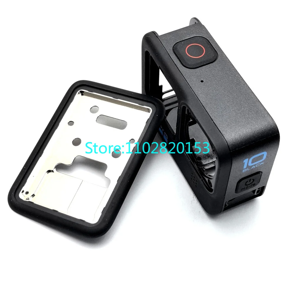 NEW Original for GoPro Hero 10 Black Version Action  Camera Outer Shell Front Plate Rear Back Cover Housing Replacement Part