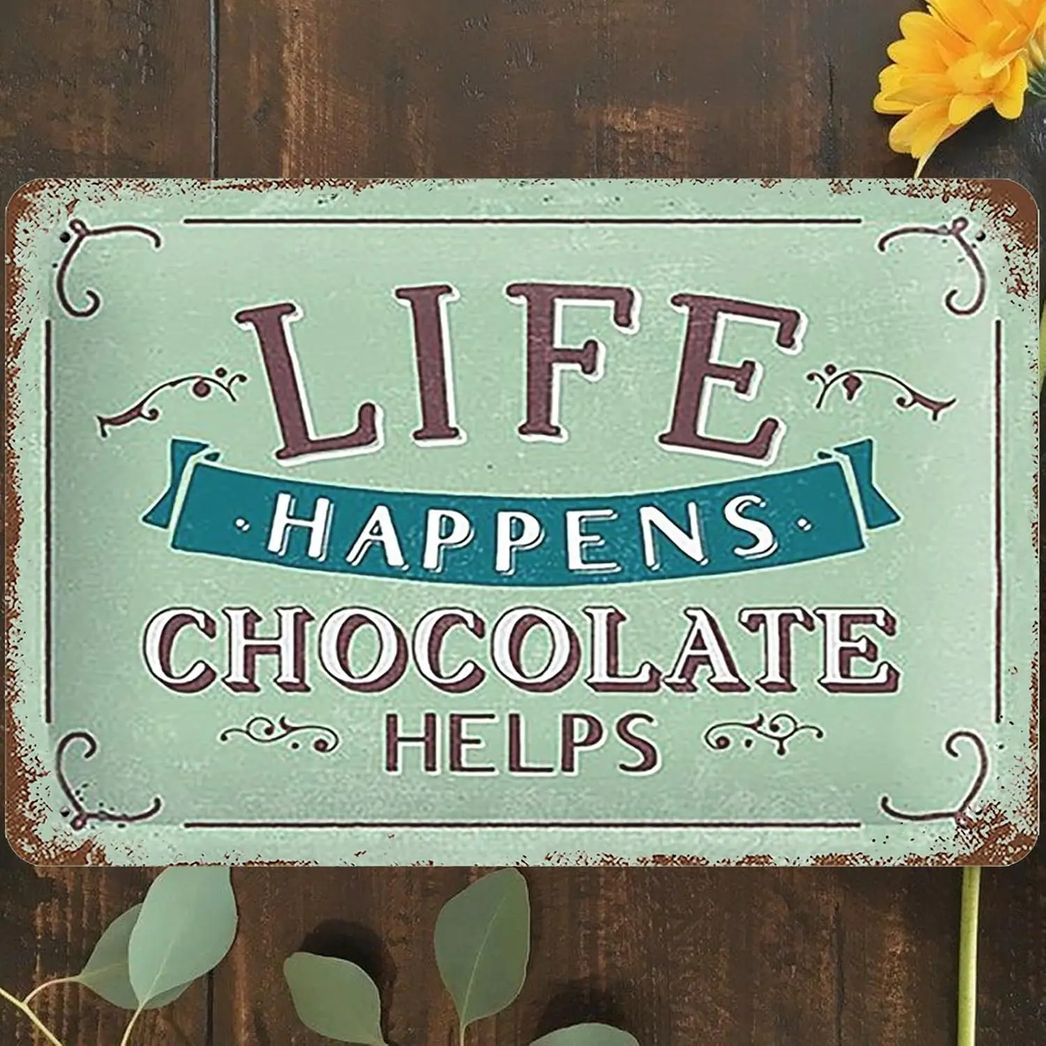 Vintage Metal Tin Sign 8