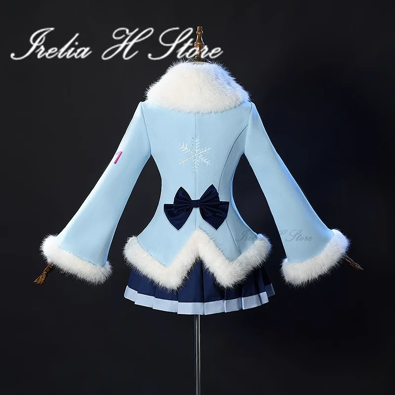 Irelia H Snow mi 2025 Future Ku 코스프레 코스튬 겨울 코트 스커트