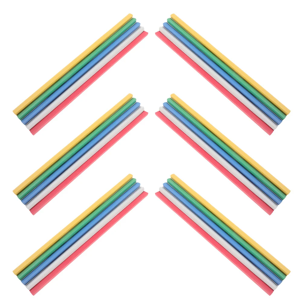 50Pcs Sliding Bar Binder Clips Plastic Pull Rod Bars for Report Covers Bookbinding Document Binding Loose Leaf Paper Binding