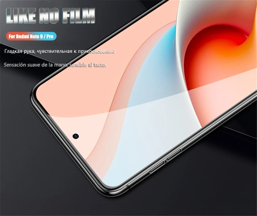 3 szt. Folii hydrożelowej do Xiaomi Redmi 8 8A 9 9A 9C Pro Max 8T 9T 9S ochraniacz ekranu