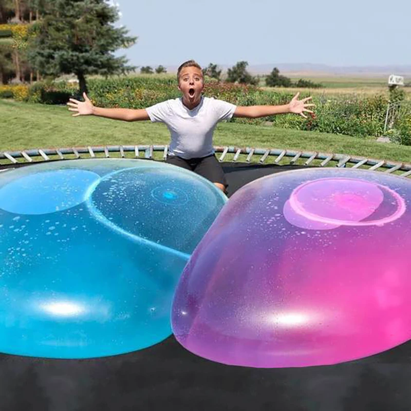 

120cm Large Thickened Inflatable Water Filled Bubble Ball, Water Filled Balloon, Outdoor Toy Ball, Summer Pool Party