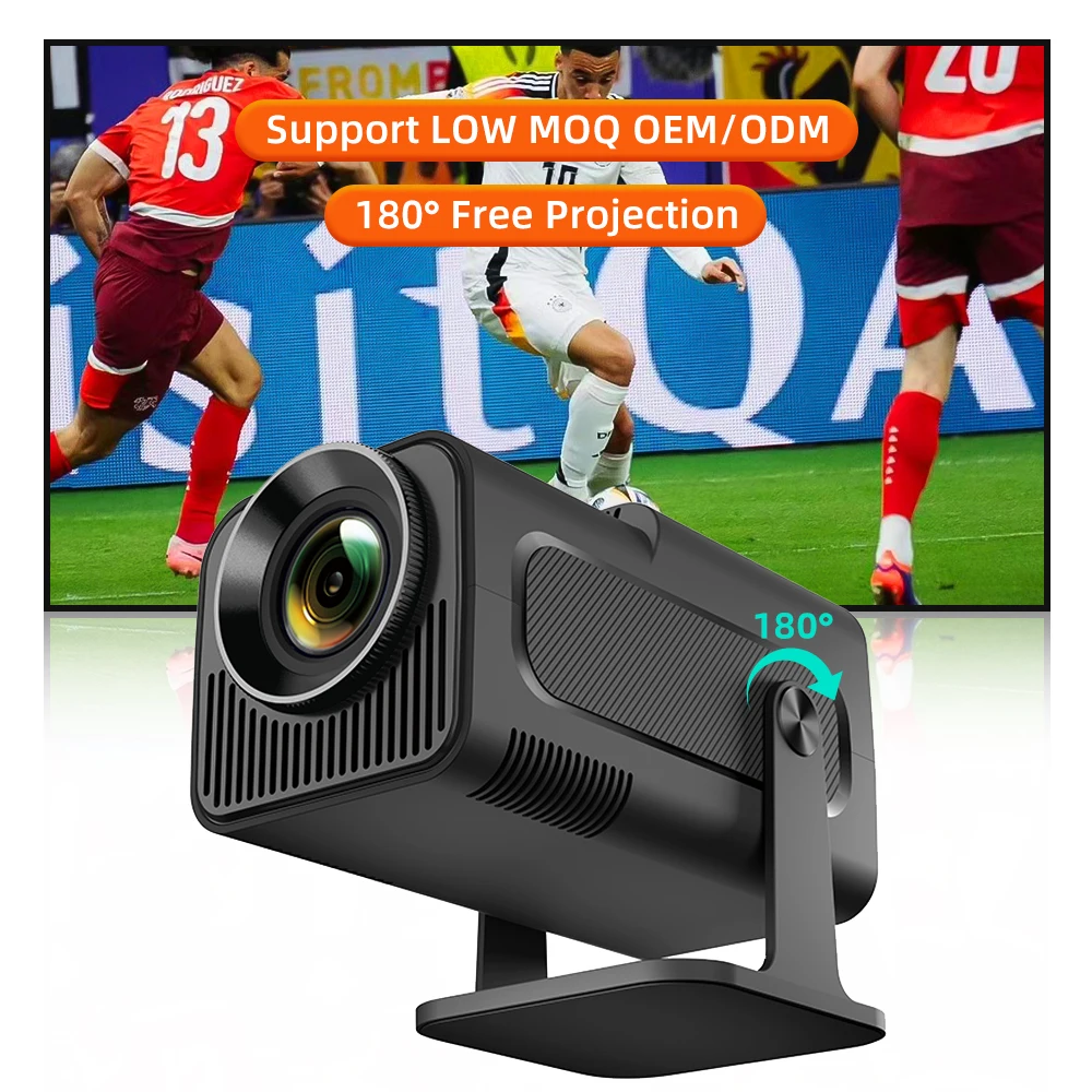 

HY320 Mini Projector Cheap Price LOW MOQ Smart LCD 1080P Mini Video HY320 Portable Android Projector