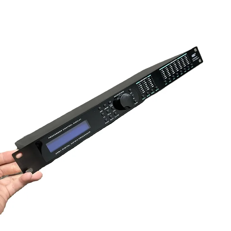 480+ Digital Audio Processor 4 in 8 Out Professional Performance Stage Speaker Effects Equalization matrix