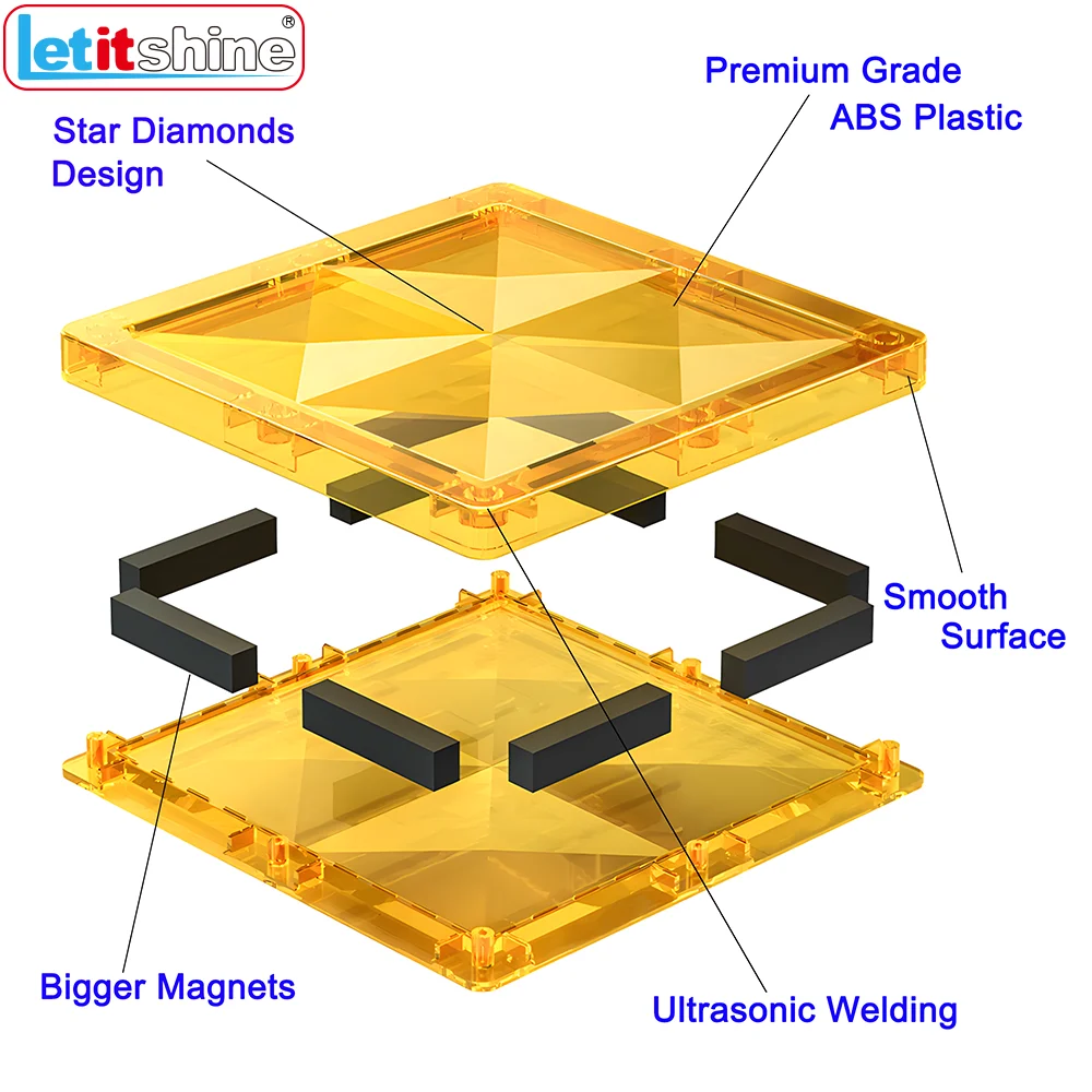 Große Größe Montessori Spielzeug Bildung magnetische Bausteine Magnet fliesen DIY Bau Puzzle für Kleinkinder Kinder Kinder Geschenk