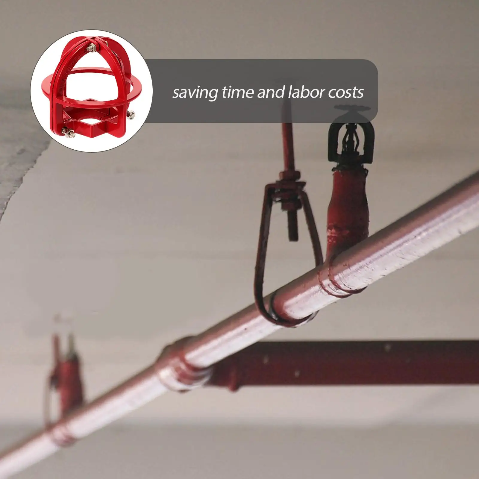   غطاء حماية لرأس الرش، أغطية حماية للقفص الخشبي الخارجي، لوحة سقف معدنية للحريق