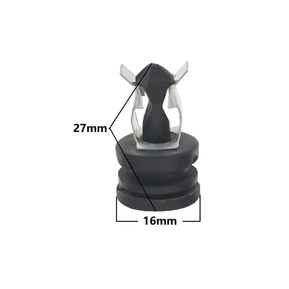 20Pcs Auto Bonnet Cover Hood Fixed Clips Car Engine Upper Rubber Ring Insulation Screw Fasteners Parts for VW Volkswagen Jetta