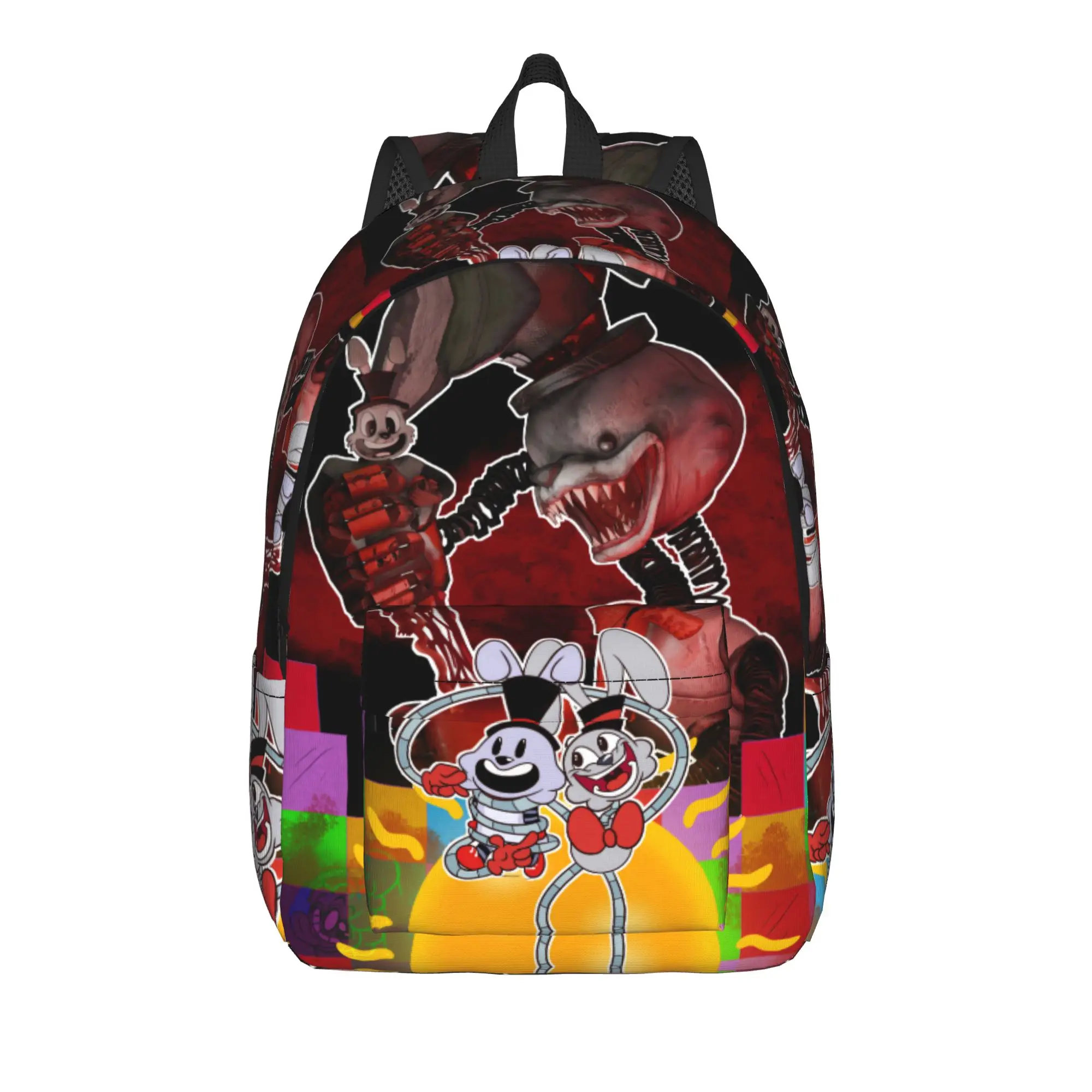 Finding Frankie Backpack  Male Polyester Workout Backpacks Large Streetwear High School Bags Rucksack