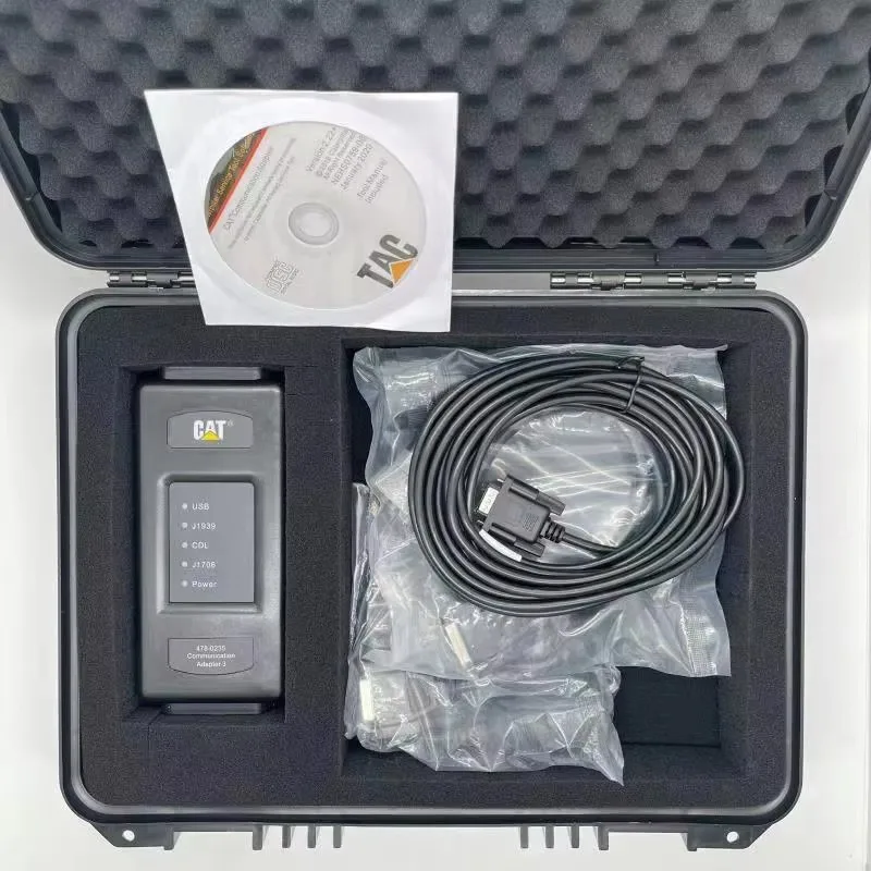 

2021B Version CAT Free Program Installation CAT ET478-0235 Diagnostic Communication Adapter 538-5051 317-7485Scanner Test Tool
