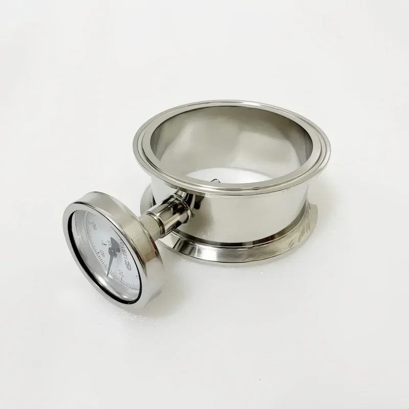 4"(102mm) OD119mm Tri Clamp Rectification Module With 1/2" Or 1/4" Female Thread For Homebrew Distillation,H-2"(50mm),SS304