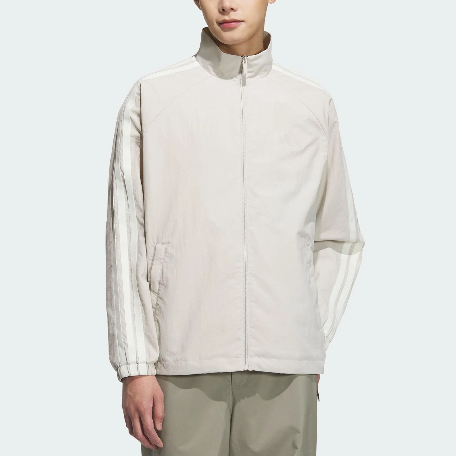 

Adidas Official Genuine 2025 Spring Men's Casual Raglan Sleeve Outdoor Jacket KC3894