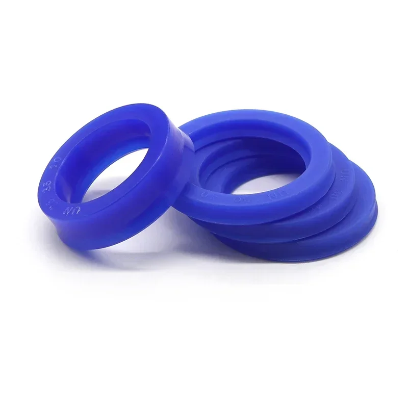 5Pcs UN Radial Shaft Hydraulic Seal (IDxODxTHK) ID 20~30mm Polyurethane Piston Shaft Piston Rod PU Single Lip U Cup Oil Seals