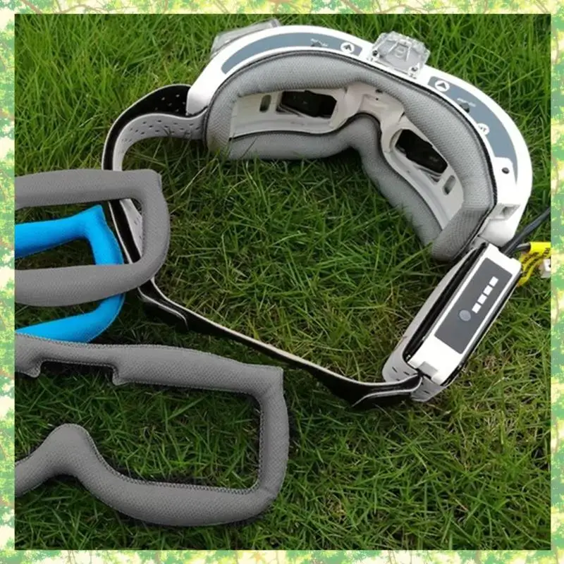 Умная пенопластовая подушечка, мягкие очки, пенопластовые подушечки, гладкие, впитывающие пот и удобные для деталей очков Fatshark FPV