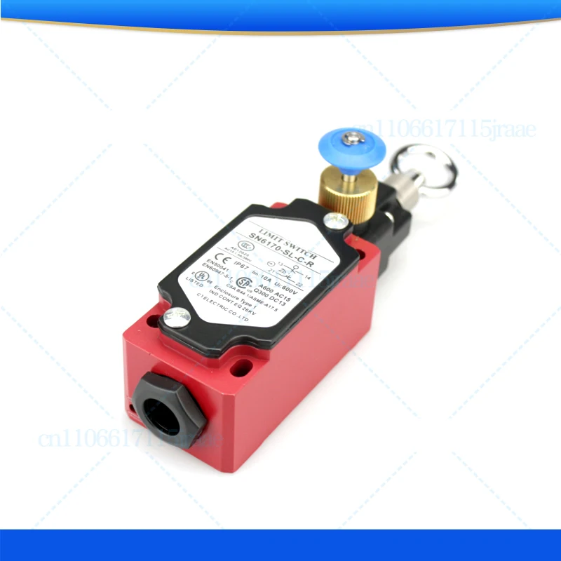 

1pcs Pull rope switch SN2170/SN4170/SN6170-SL-C-R safety emergency stop switch pull wire travel switch