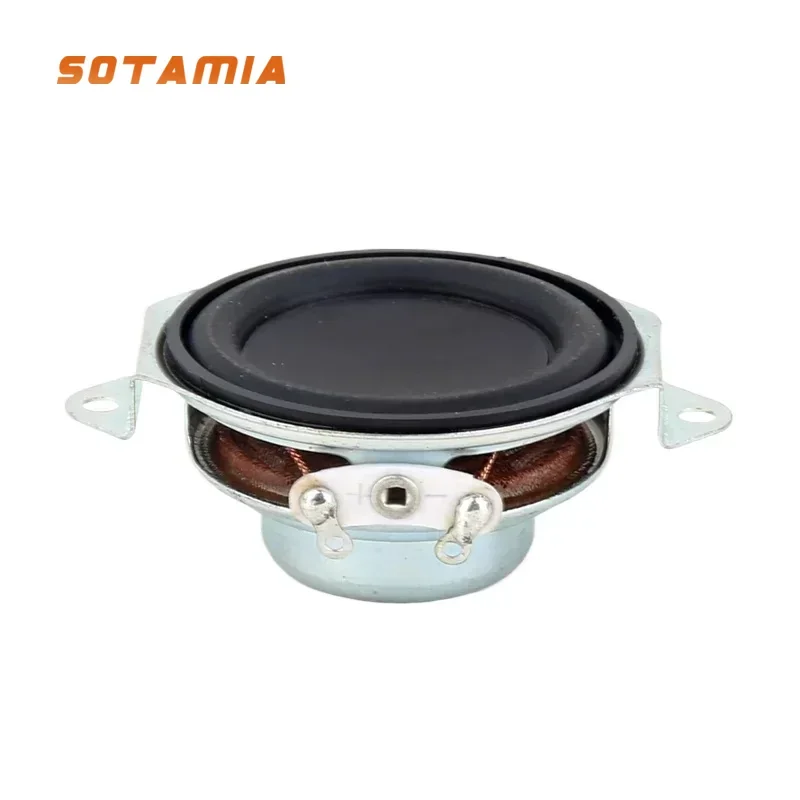 SOTAMIA 2Pcs 1.5 Inch Full Range Sound Speaker 40mm 4 Ohm 3W 8 Ohm 5W Bluetooth Speaker Home Theater HIFI Loudspeaker for Filp2