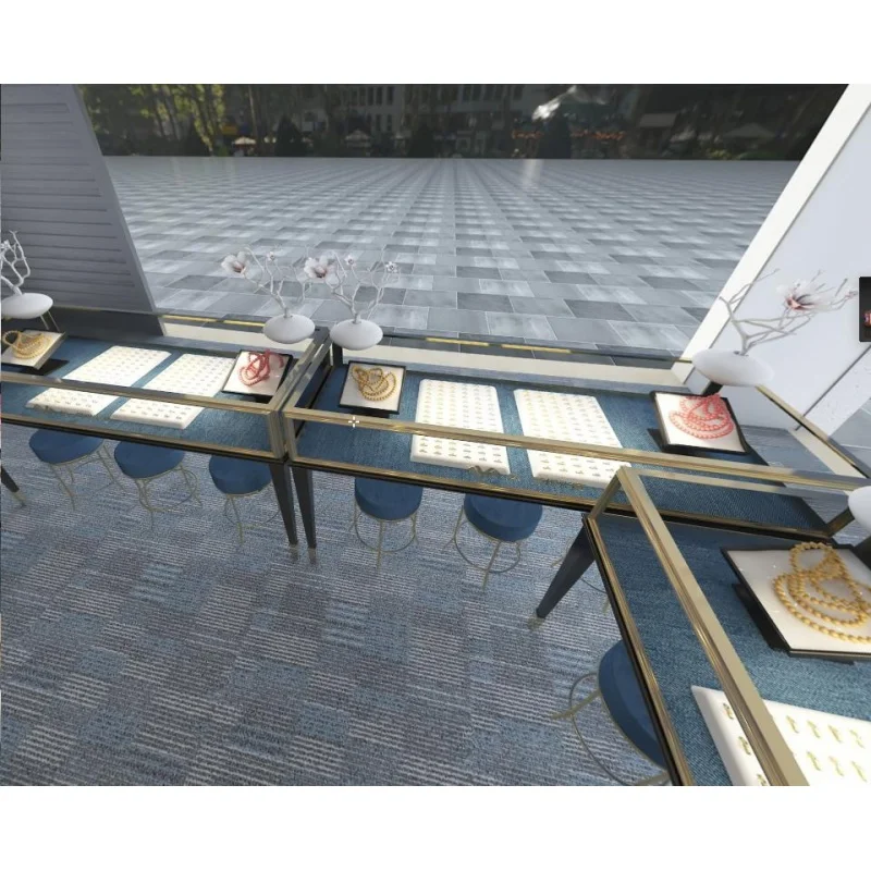 Custom, Sieraden Accessoires Display Showcase Luxe Sieraden Showcase