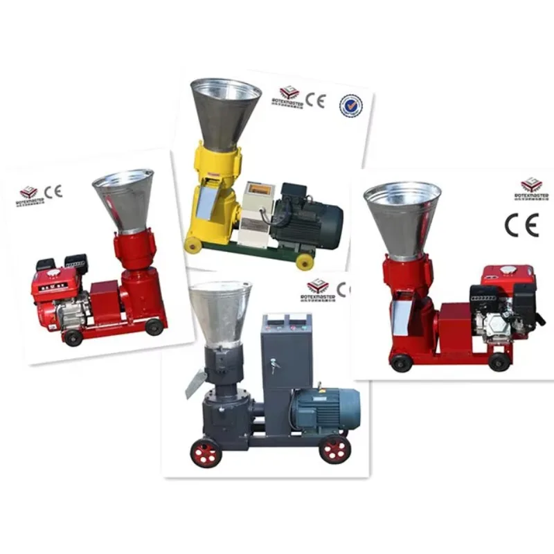 [الأكثر مبيعا] أرنب فودر الذرة القش بيليهاتي ماكينة تغذية المحرك بيليه مطحنة