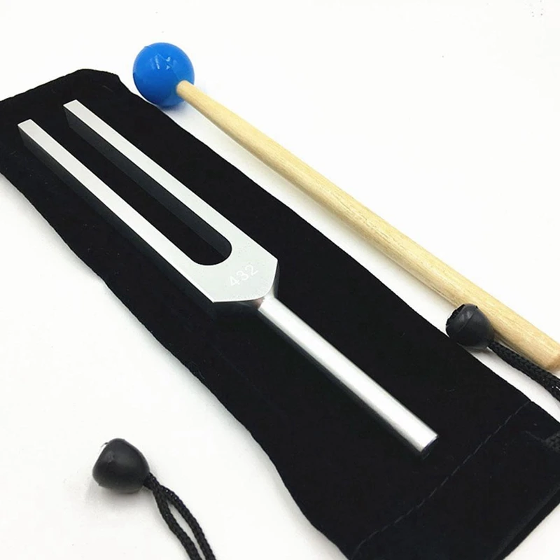 Tuning Fork 432 Hz Tuning Fork Sound Healing Instruments Clinical Grade /Sensory for Perfect Healing Musical Instrument Stress