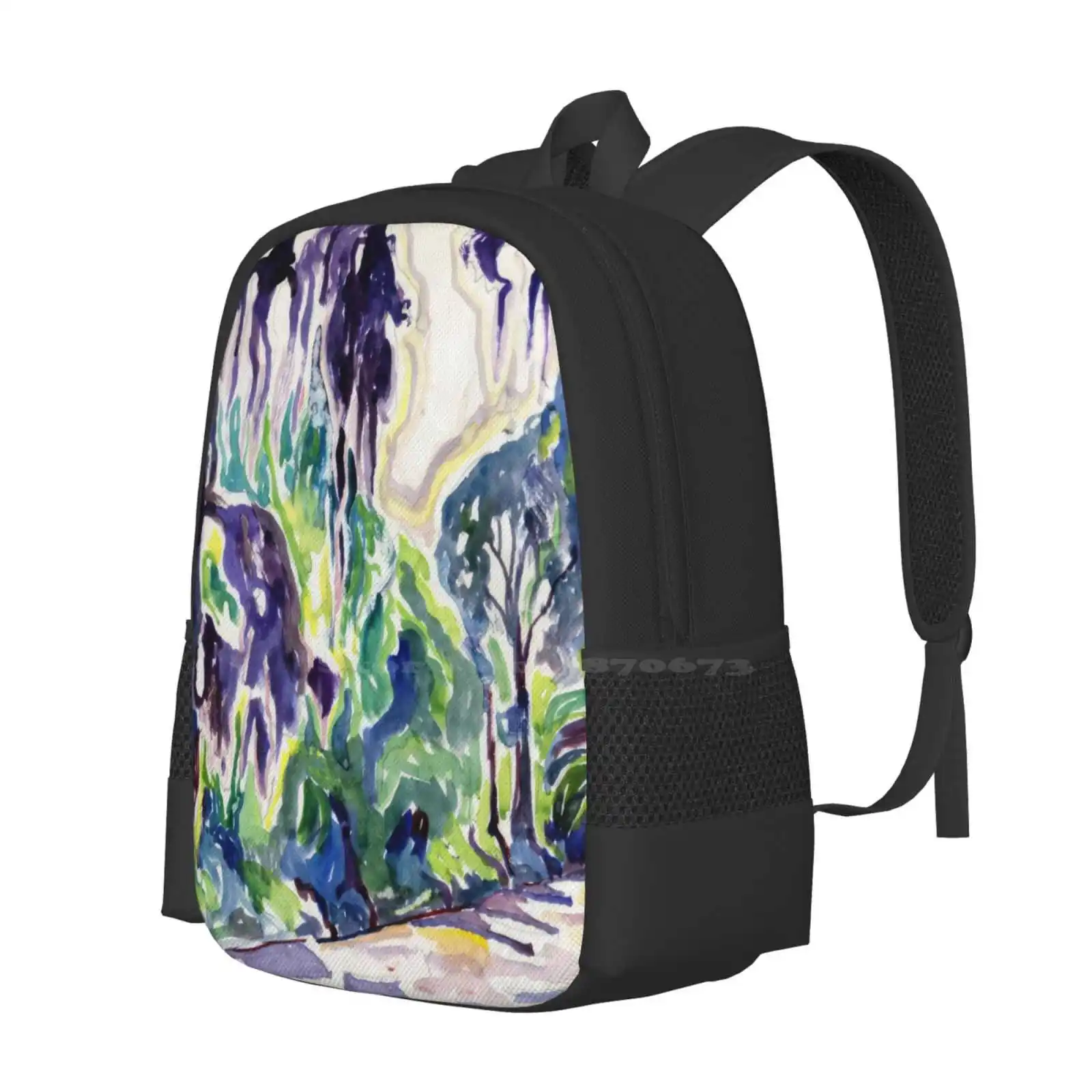 Artwork By Walter Anderson Hot Sale Schoolbag Backpack Fashion Bags Walter Anderson Nursery Walter Anderson Museum Of Art