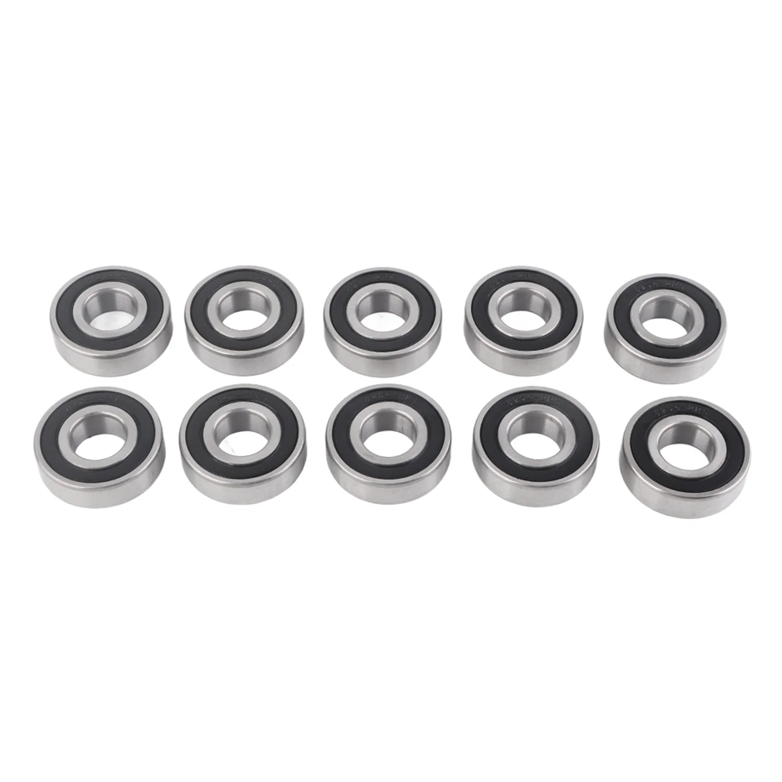 

10Pcs 6204‑2RS High Speed Double Sided Seal Deep Groove Raceway Ball Bearing 17x47x14mm