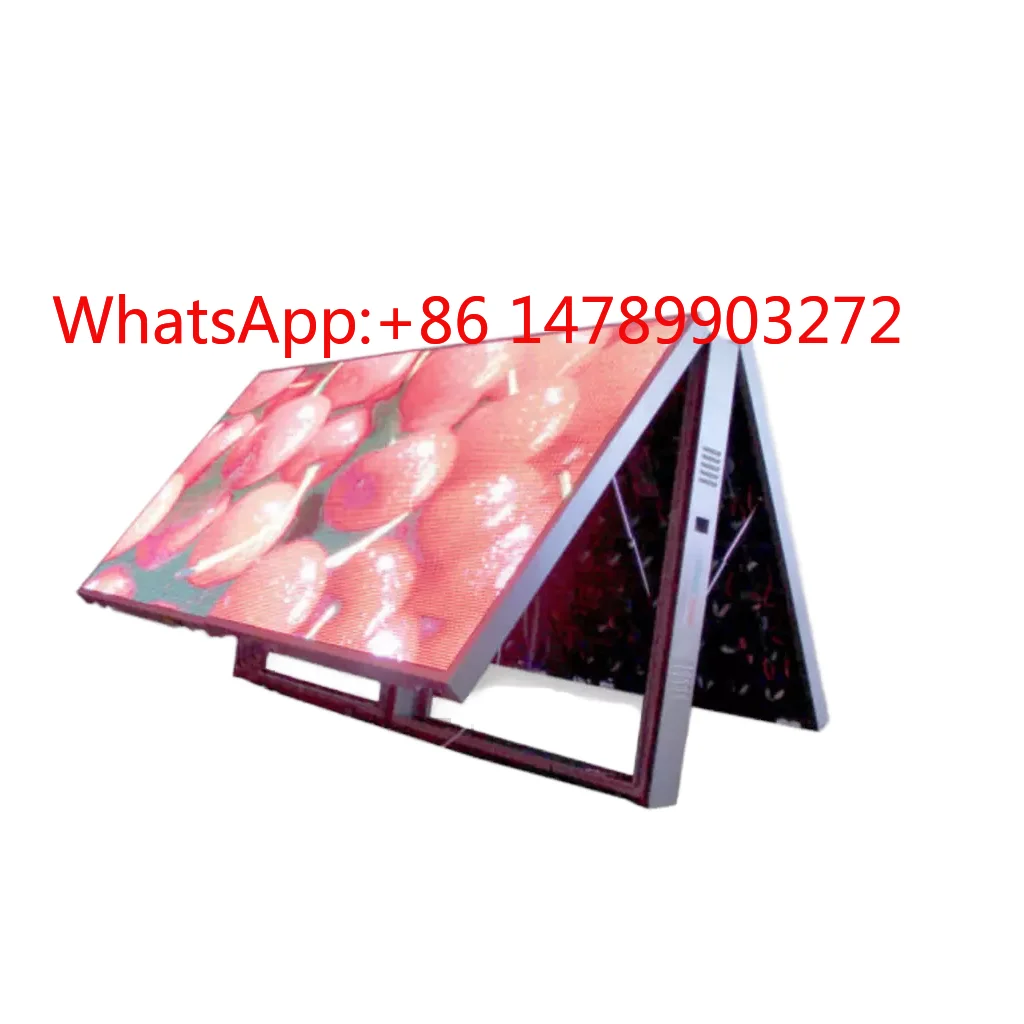 P4 Double Sided IP68 Waterproof LED Sign Wireless Front Service Outdoor Advertising Board