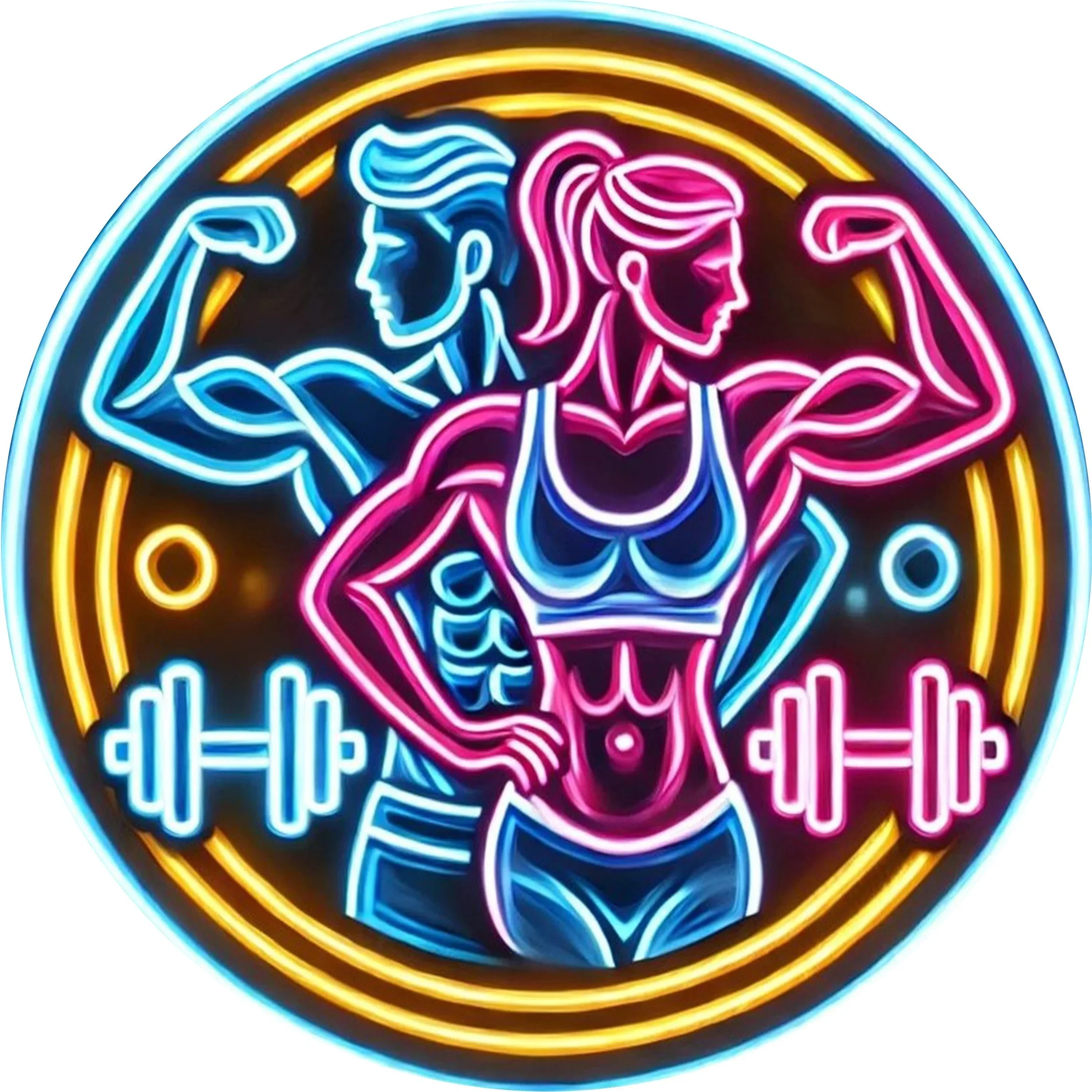 2D Metal Sign Fitness Gym Neon - Home Gym Neon Sign recensione e prezzo