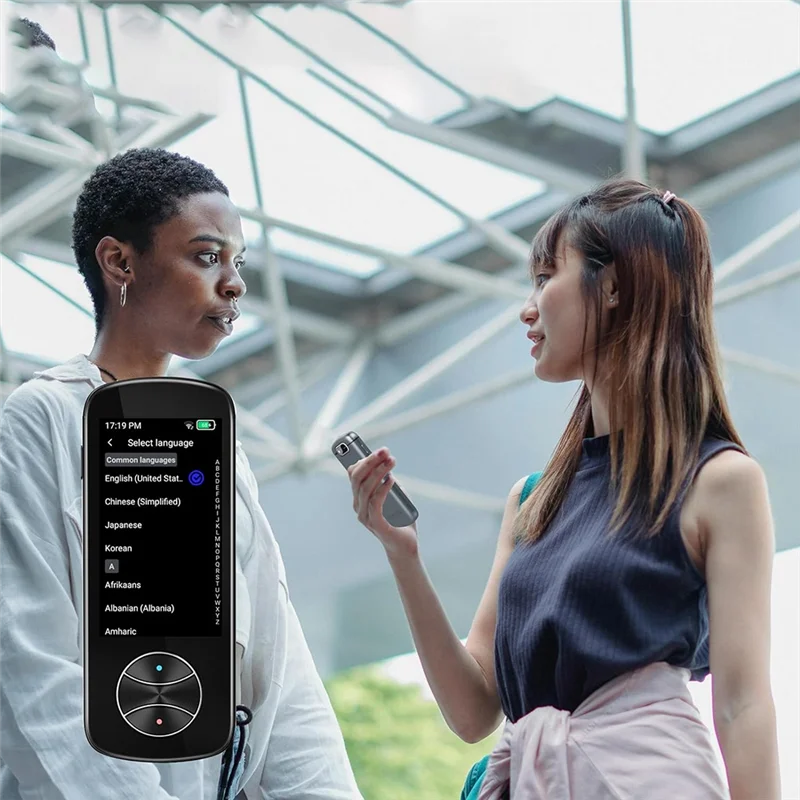 

Устройство языкового переводчика не требуется Wi-Fi, мгновенный двусторонний языковой переводчик с 137+ языков, простая установка-A74P