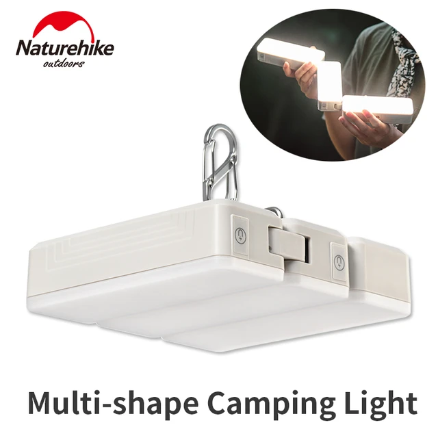 Naturehike Camping Light Rechargeable Outdoor Camp Tent Lamp Folding  Multi-shape Waterproof Hanging USB LED Lantern Portable - AliExpress