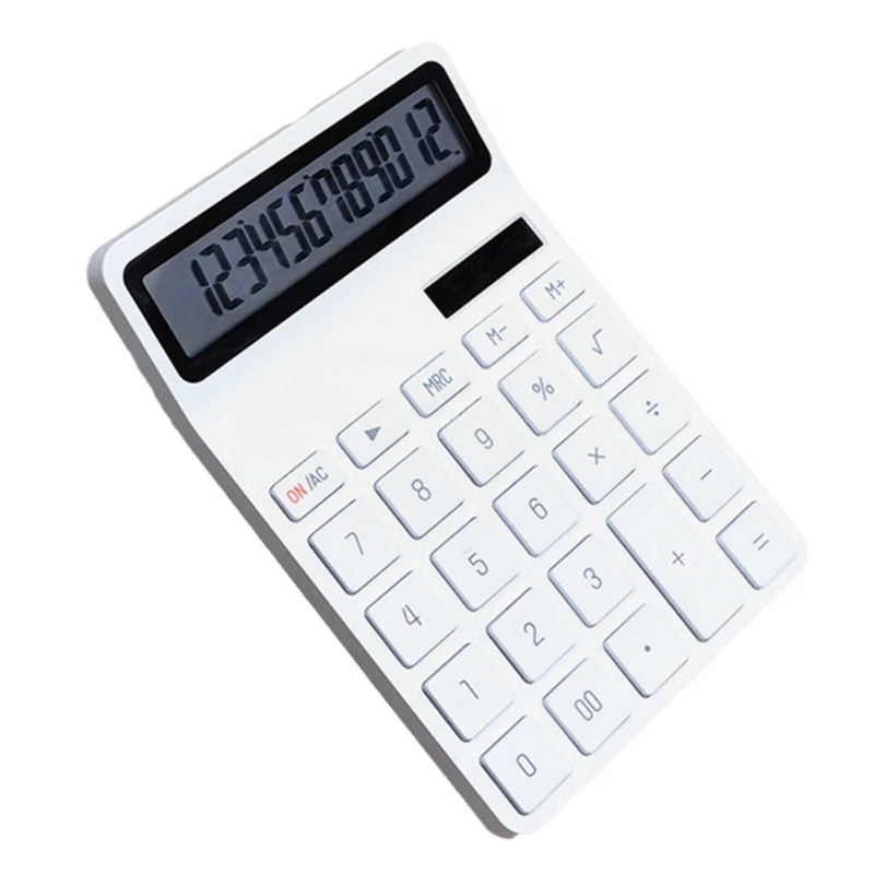 12 Digit Desktop Calculator Lightweighted with Durability for Office and Student 601F